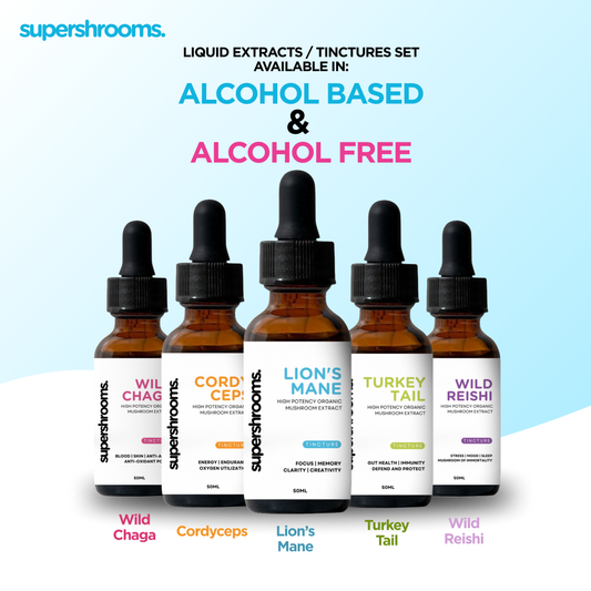 5 Bottles Tincture Set