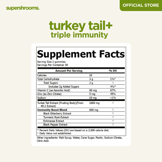 Turkey Tail + Triple Immunity
