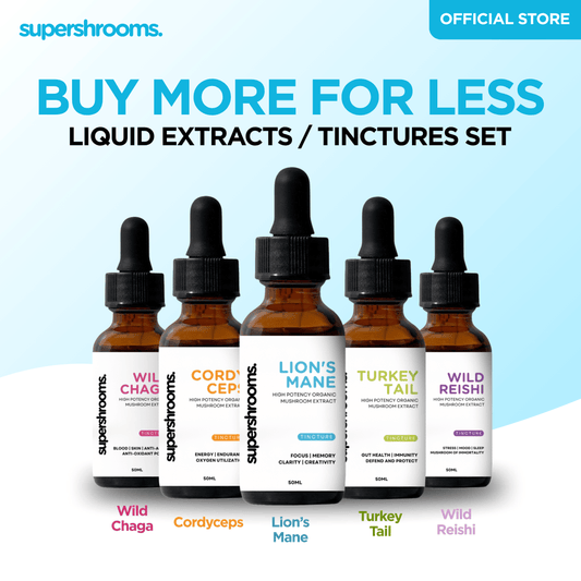 5 Bottles Tincture Set