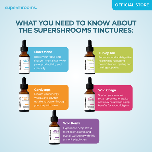 5 Bottles Tincture Set