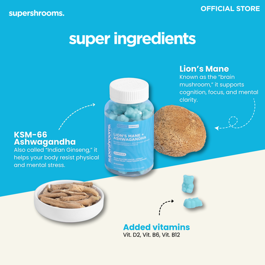 Lion's Mane + Ashwagandha