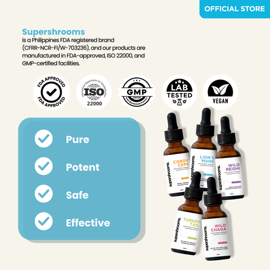 5 Bottles Tincture Set