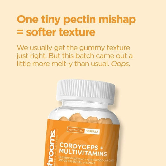 Cordyceps + Multivitamins Gummies Promo Batch