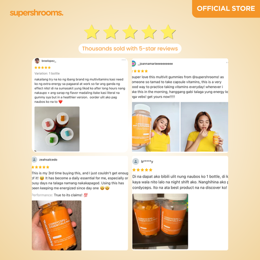 Cordyceps + Multivitamins (Limited Batch - 50% OFF)