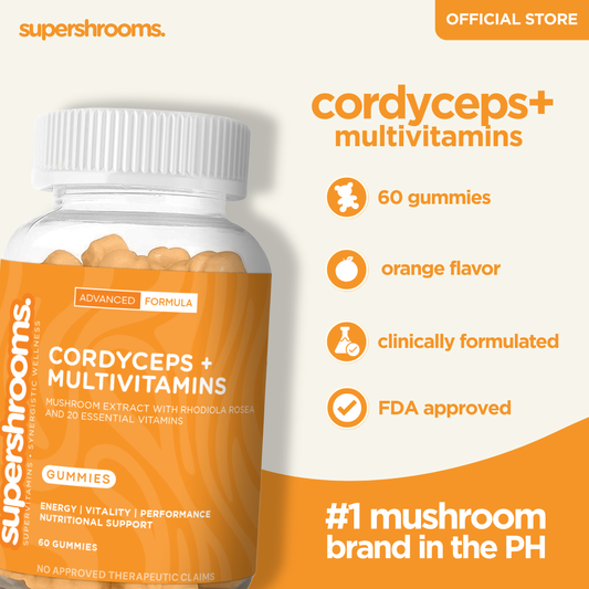 Cordyceps + Multivitamins (Limited Batch - 50% OFF)