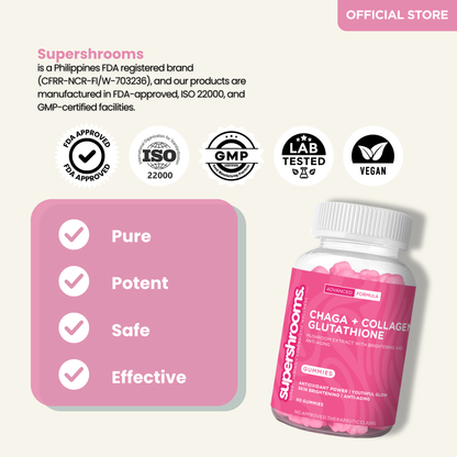 Chaga + Collagen + Glutathione
