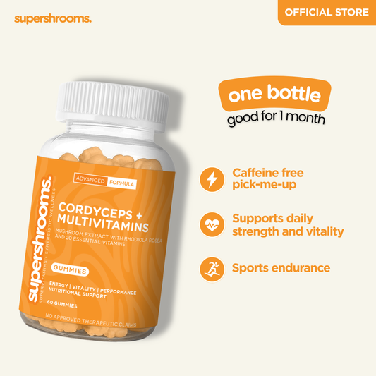 Cordyceps + Multivitamins (Limited Batch - 50% OFF)
