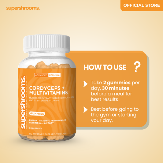 Cordyceps + Multivitamins (Limited Batch - 50% OFF)