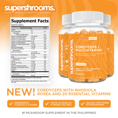 Cordyceps + Multivitamins